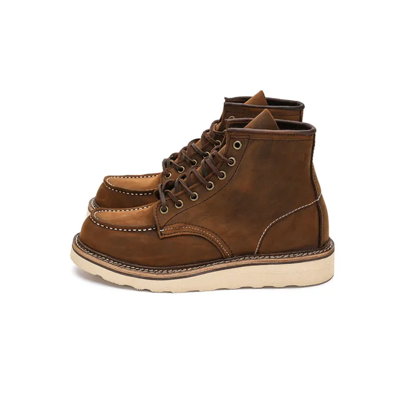 Retro Fashionable Outdoor Boots-0