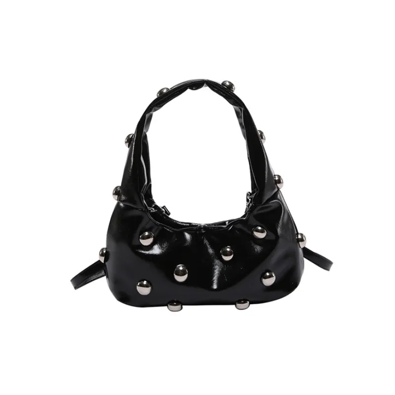 Fashion Studded Shoulder Bag-6