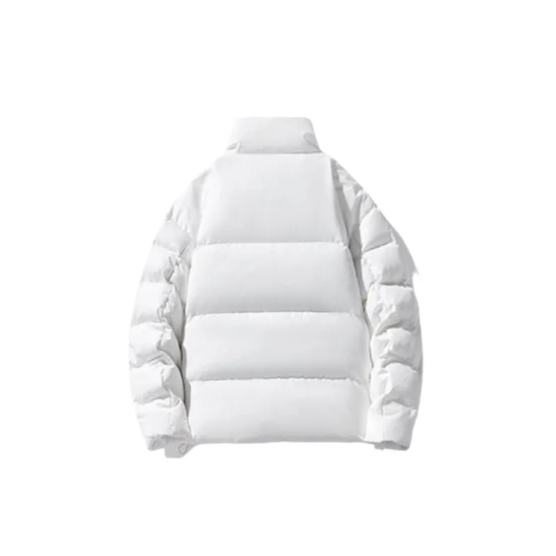 Simple Contrast Color Corduroy Quilted Jacket-3