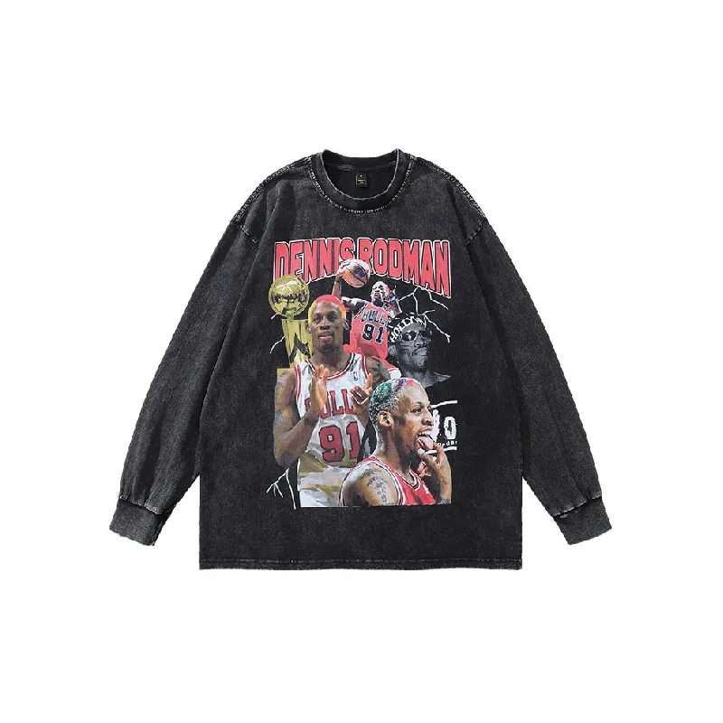 Retro Washed Long Sleeve Sweatshirt-8