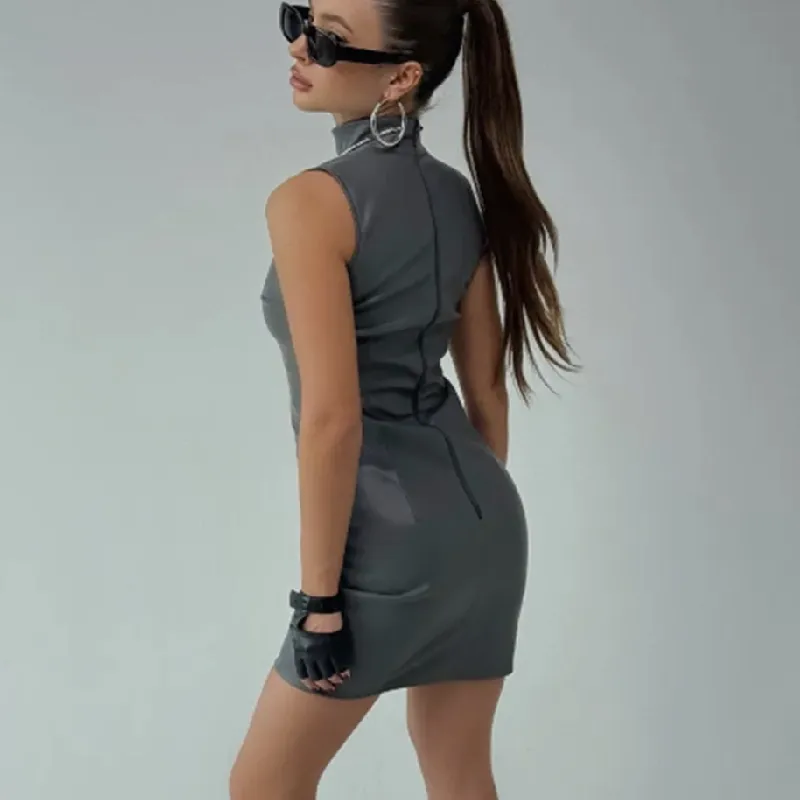 Fashionable Basics Polyester Dress Women-1