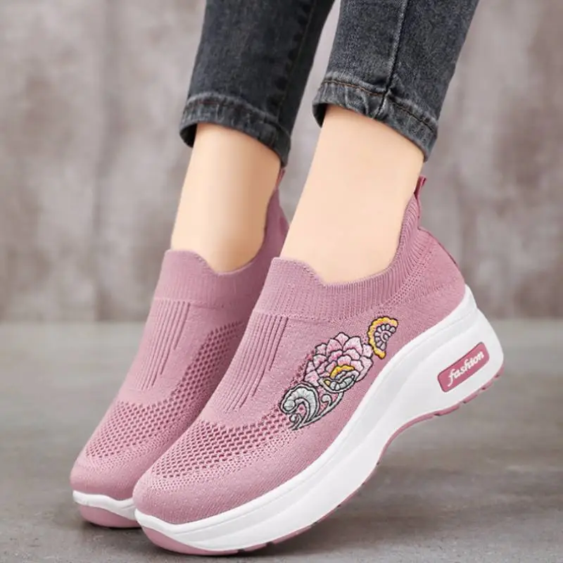 Casual Lightweight Platform Shoes-5
