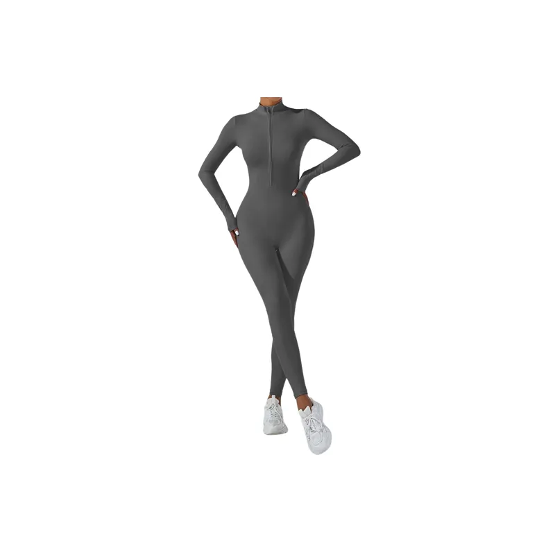 Casual Sporty Blended Synthetic Fabrics Bodysuit Women-0