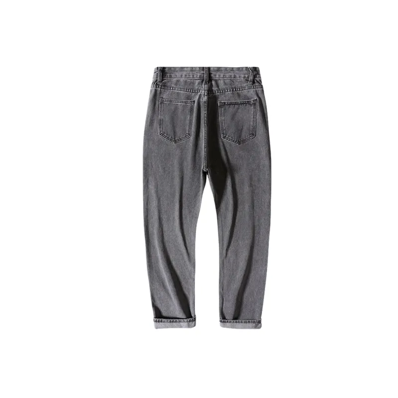 Fashion Simple Loose Jeans-5