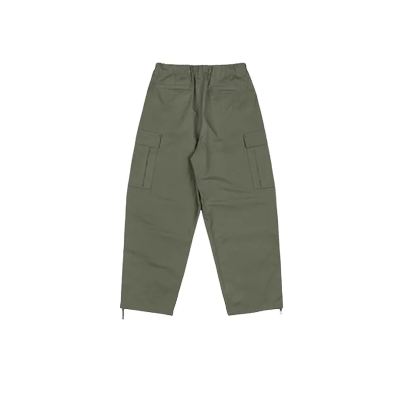 Elastic Loose Fit Tapered Jogger Pants-3