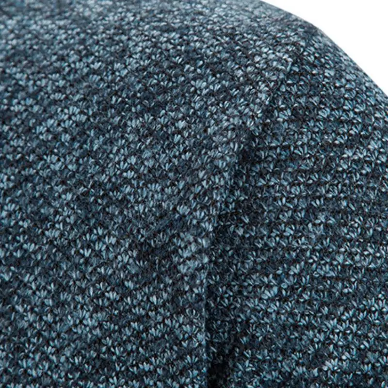 Zipper Loose Sweater-12