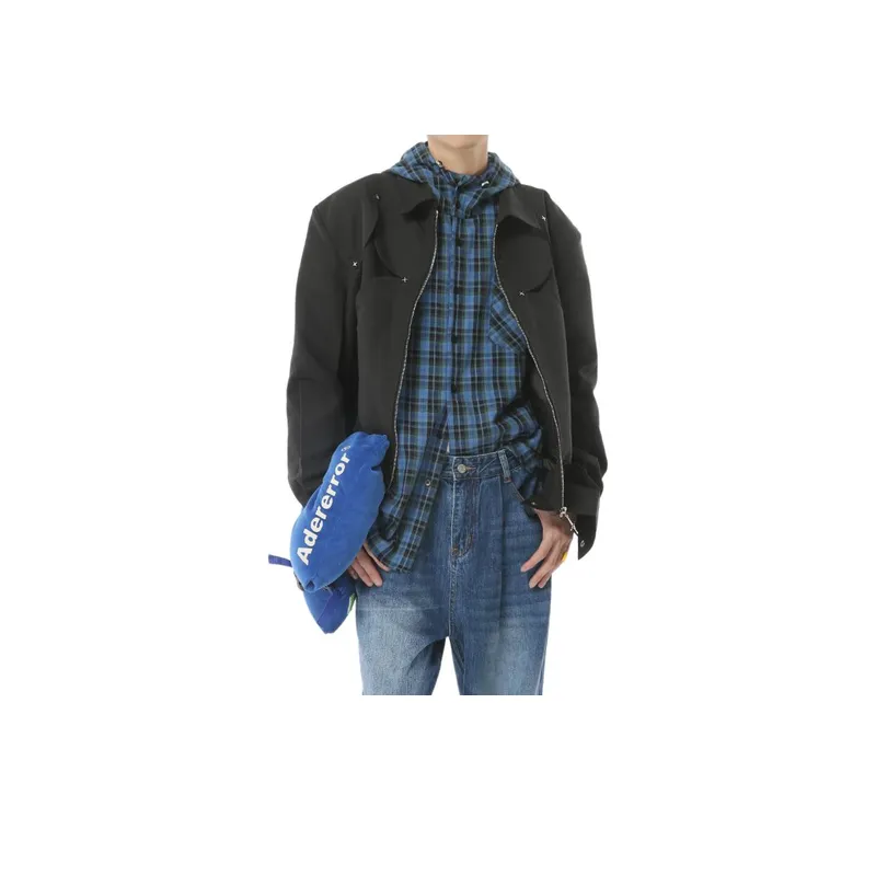 New Arrival Short Personality Baseball Jacket-1