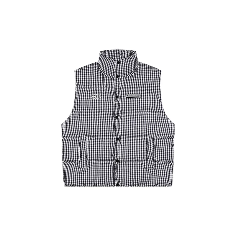 Retro Warming Blended Synthetic Fabrics Vest-0