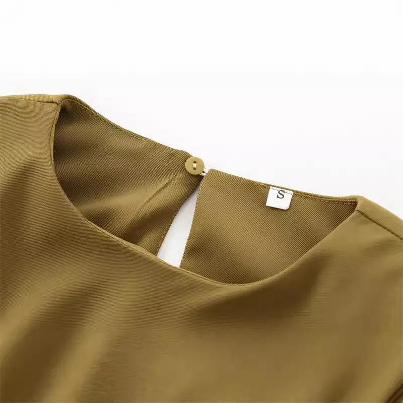 Casual Fashionable Polyester Dress Women-2