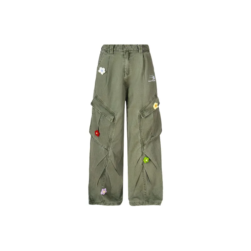 Retro Embroidery Jeans-4