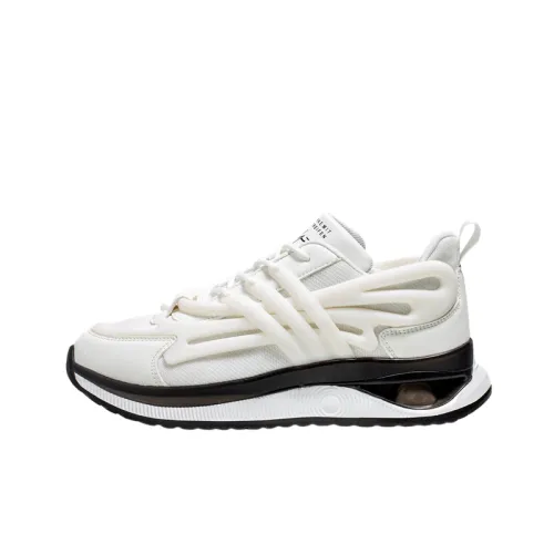 Casual Style White Running Shoes