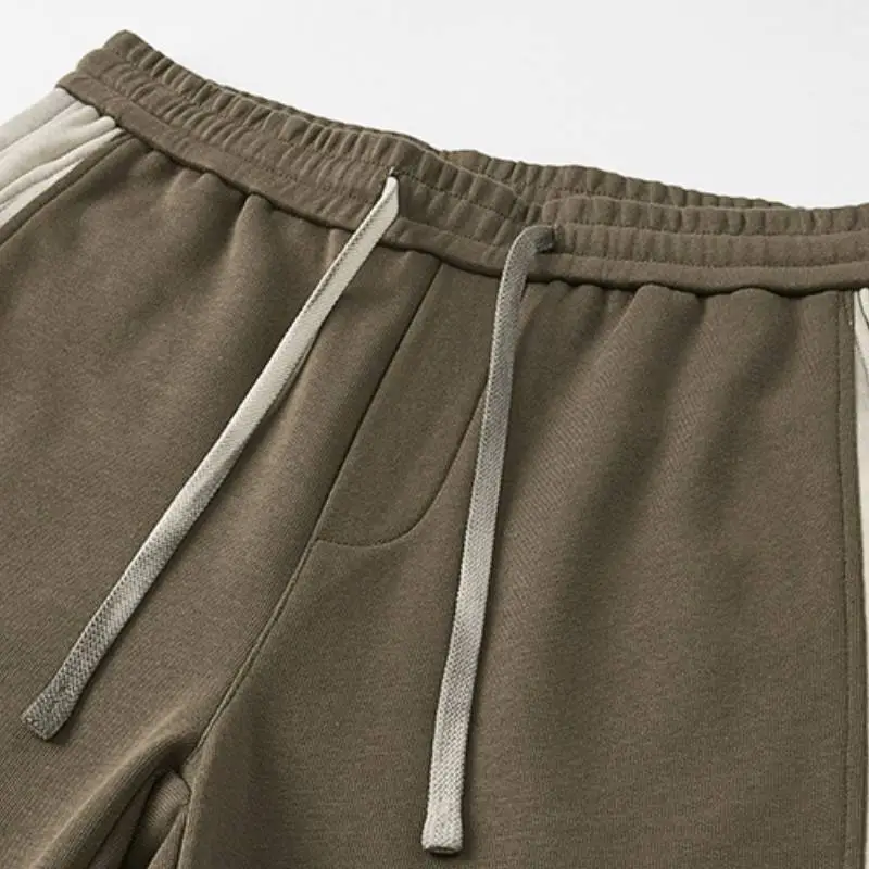 Fashionable Loose Knitted Fabric Casual Pants-2