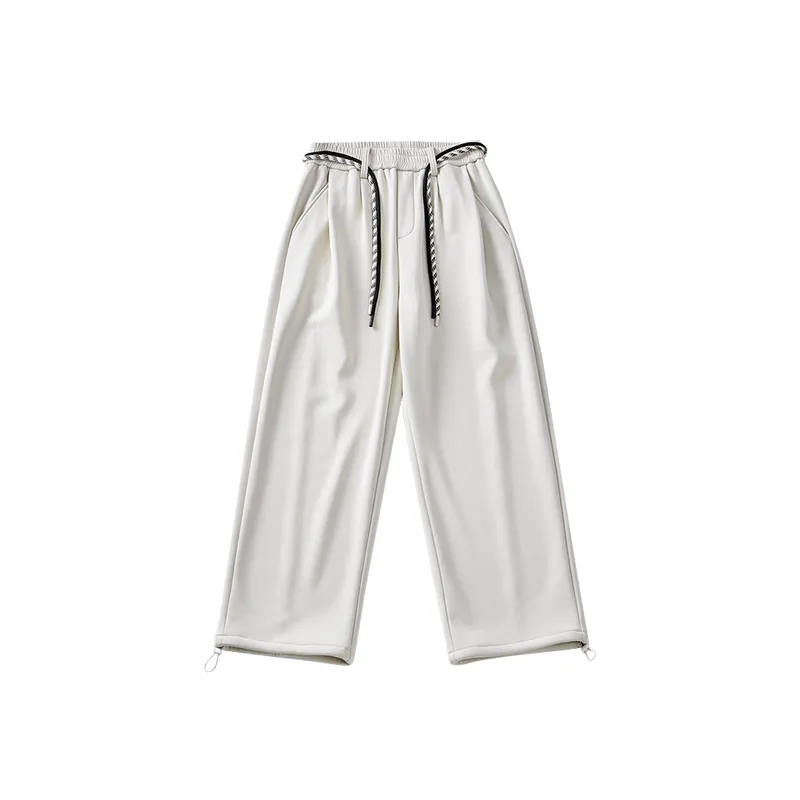 Simple Funky Cotton Blended Fabric Casual Pants-4