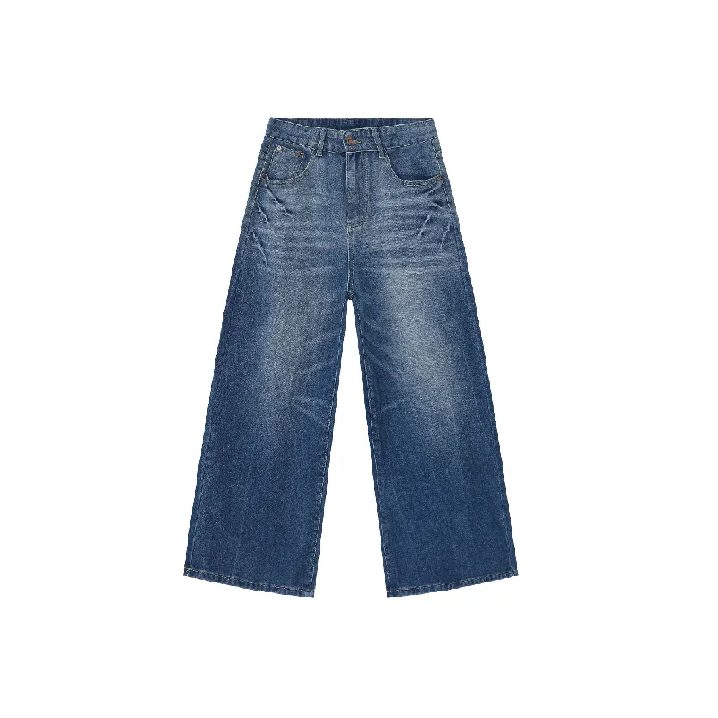 Retro Loose Jeans-0
