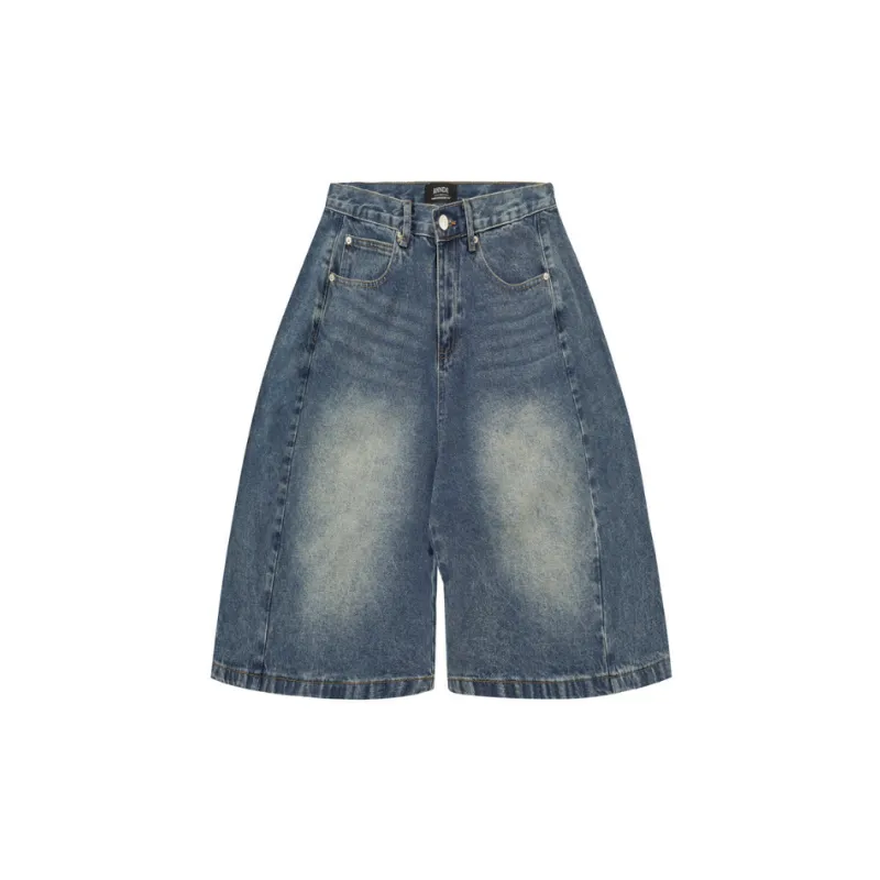Casual Fashionable Denim Shorts-0