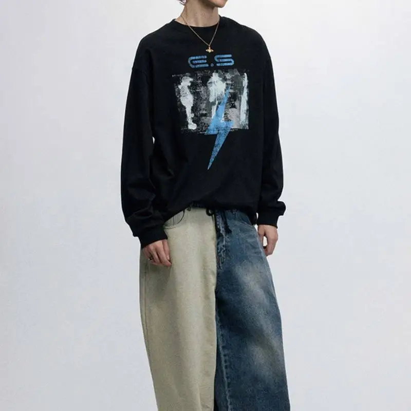 Casual Long Sleeve T Shirt-2