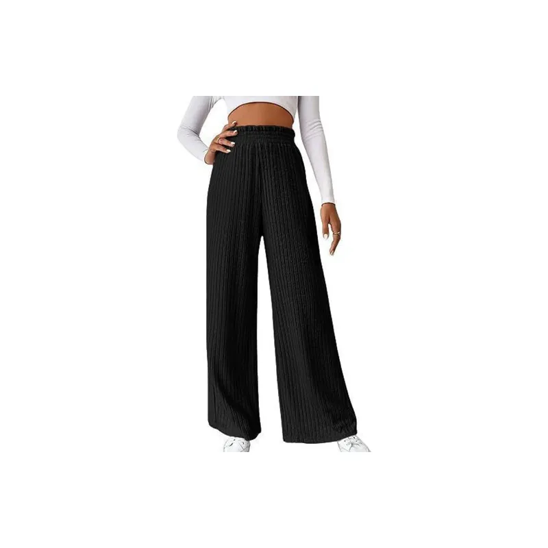 Casual Loose Polyester Sports Pants Women-8