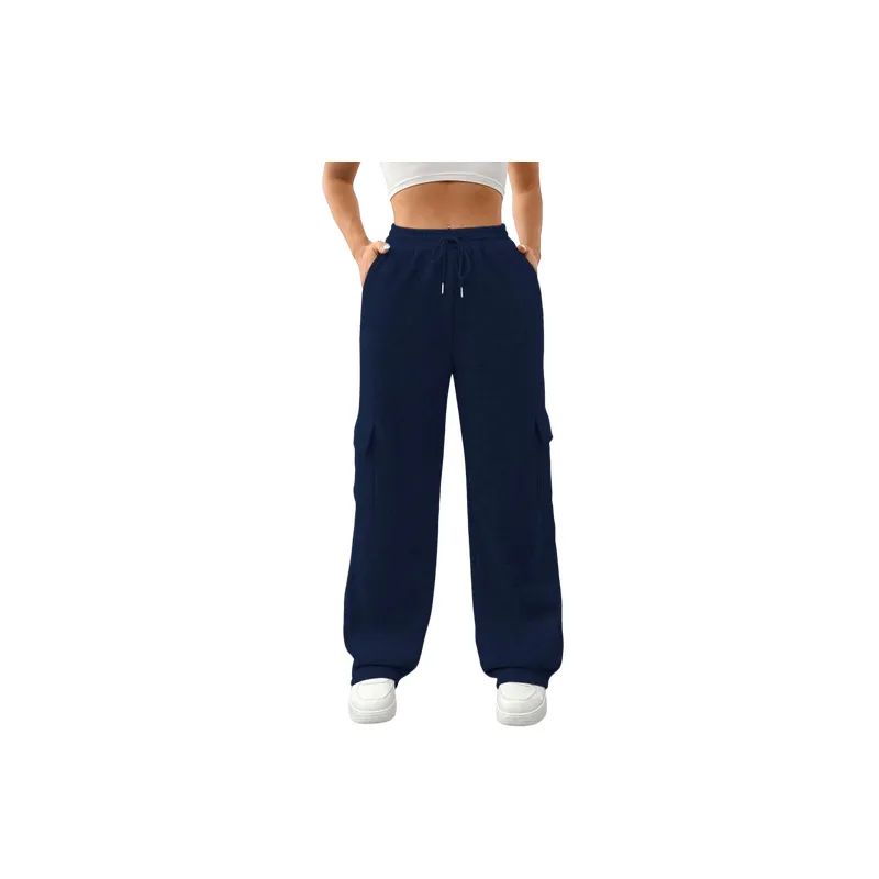 Retro Casual Knit Sweatpants-4