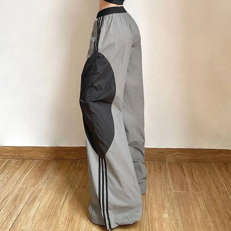 Plain Loose Casual Pants-2