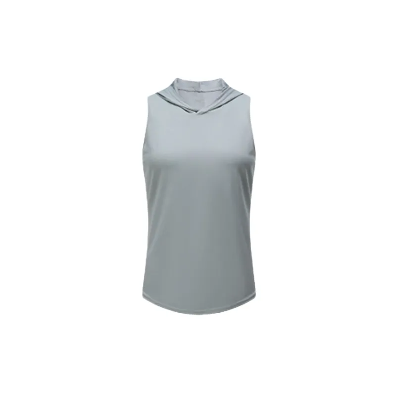 Sporty Loose Blended Synthetic Fabrics Vest-1