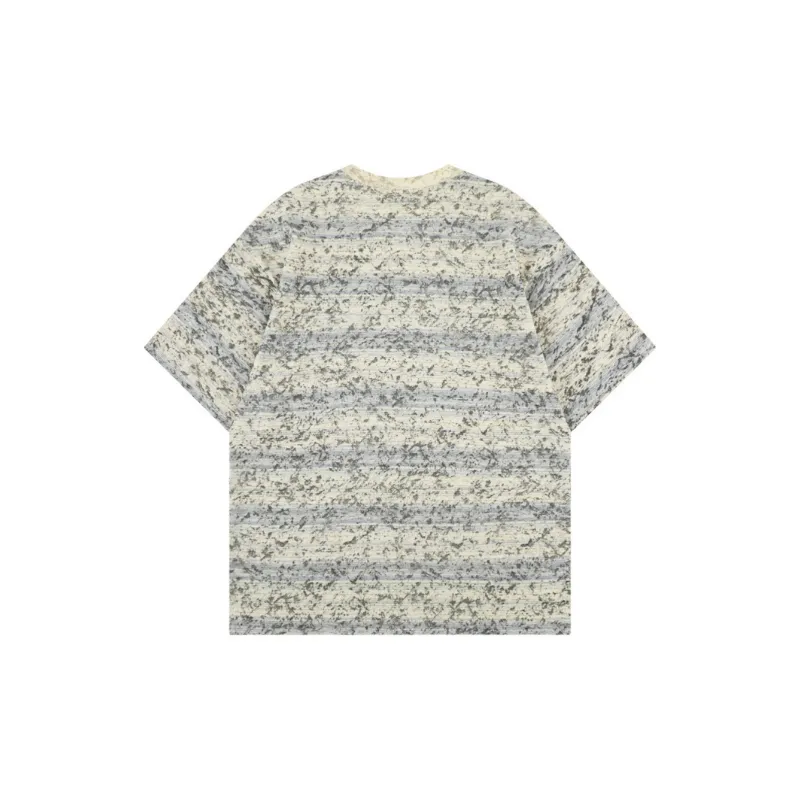 Retro Trendy Cotton Blended Fabric T Shirt-1