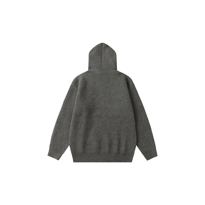 Warming Loose Cotton Blended Fabric Sweater-3