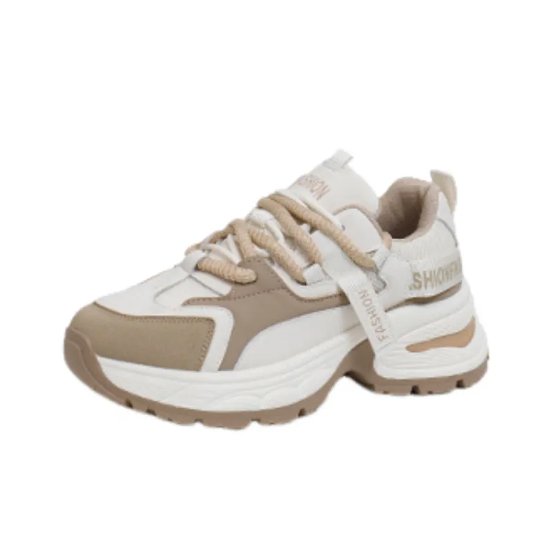Trendy Thick soled Breathable Casual Shoes-0