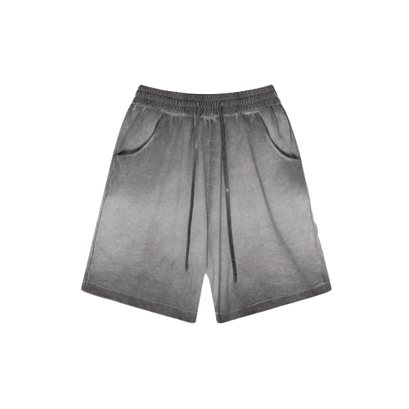 Retro Loose Cotton Casual Shorts-12