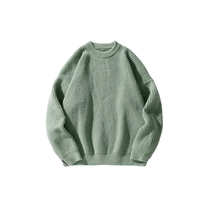 Fashionable Plain Sweater-2