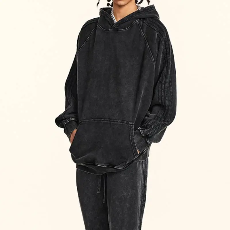 Retro Sporty Cotton Sweatshirt-5