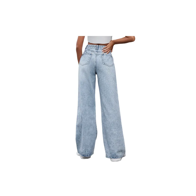 Fashionable Simple Jeans-2
