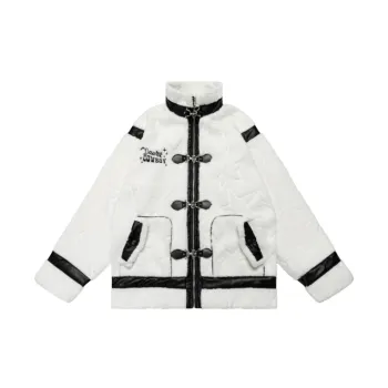 Retro Lamb Wool Cotton padded Jacket