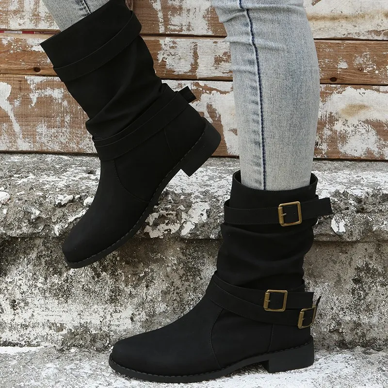 Retro Fashionable Martin Boot-2
