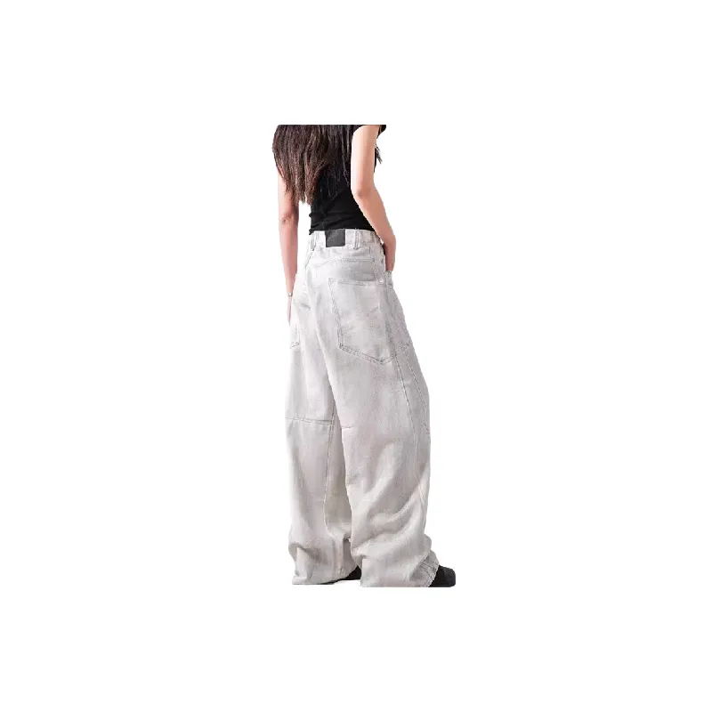 Fashionable Straight Leg Jeans-3