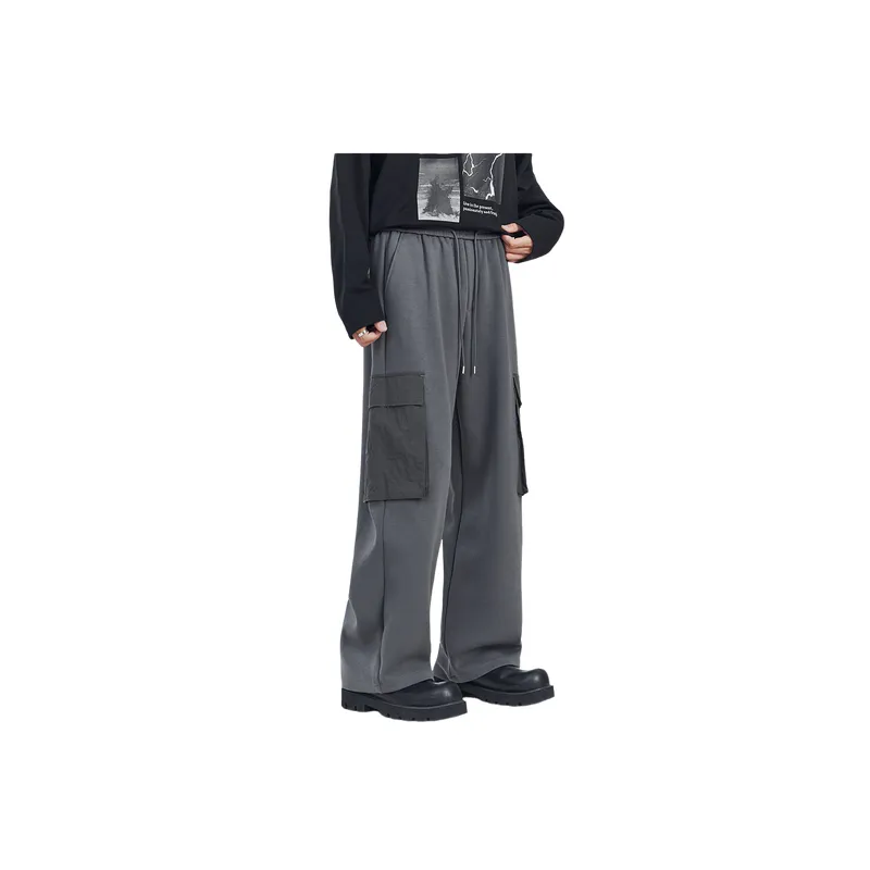 Funky Softness Cotton Blended Fabric Casual Pants-2