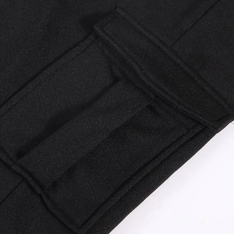 Fashionable Loose Cotton Blended Fabric Casual Pants-3