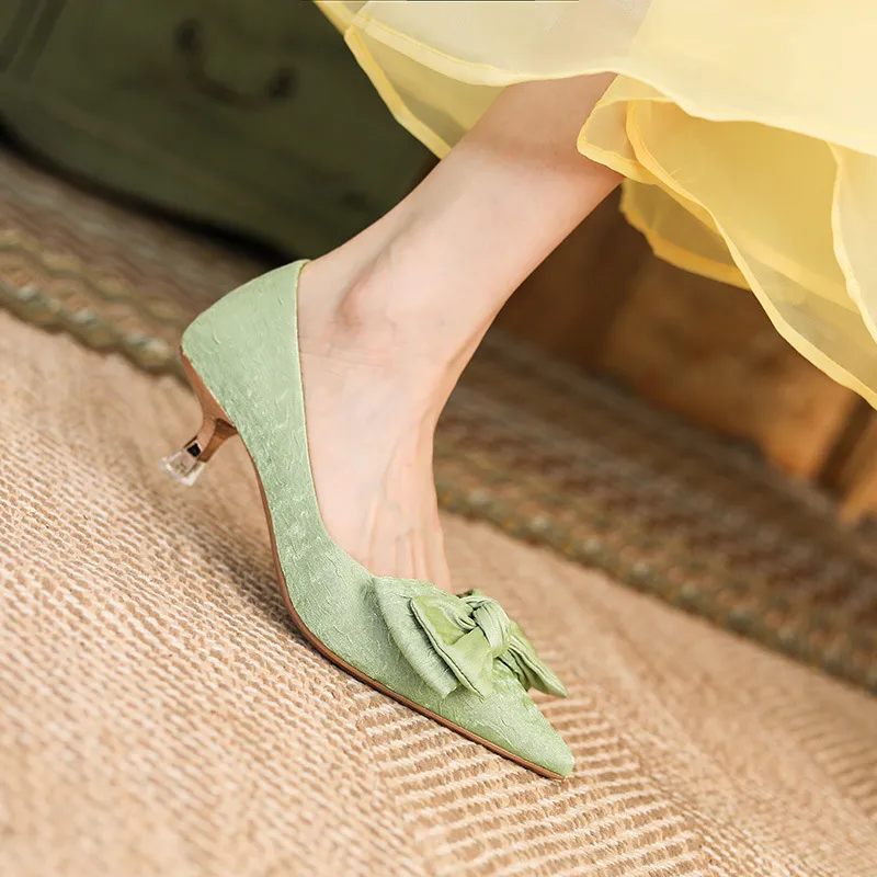 Retro Simple Funky High Heels-6