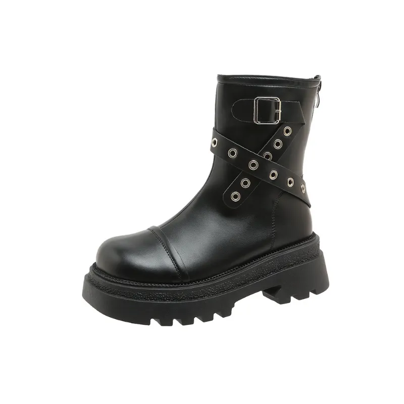 Elegant Simple Ankle Boots-0