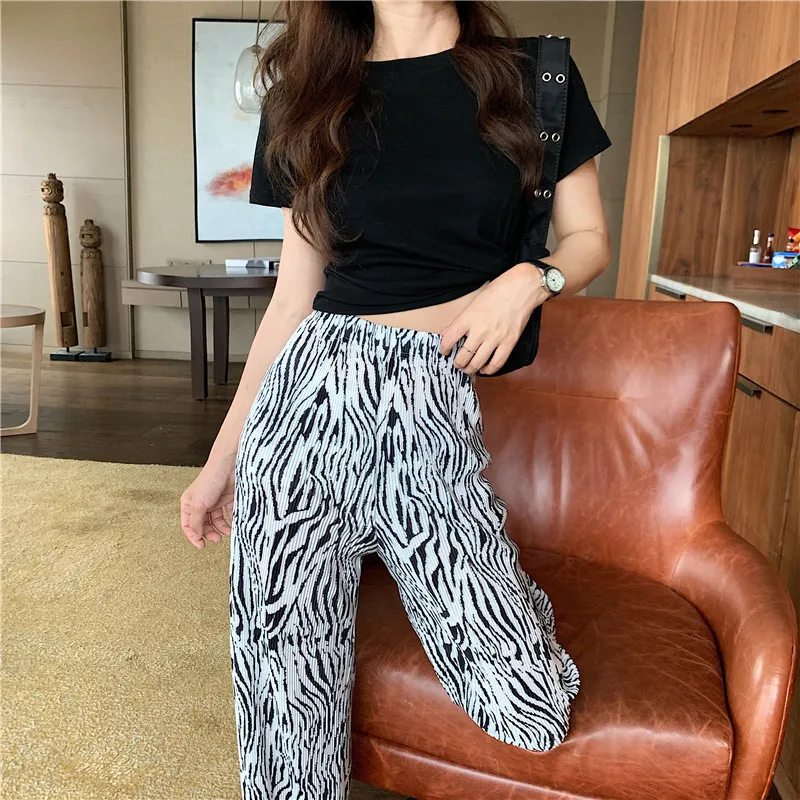 Fashionable Simple Casual Pants-1