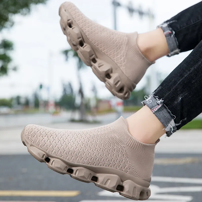 Casual Breathable Slip On Shoes-7
