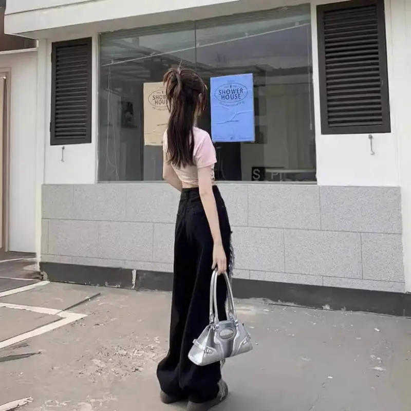 Retro Simple Jeans-2