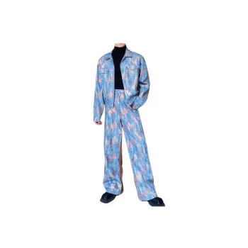 Trendy Chanel Style Wide Leg Suit