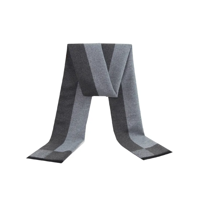 Casual Plaid Knit Scarf-7