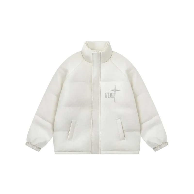 Fashionable Loose Quilted Jacket-2