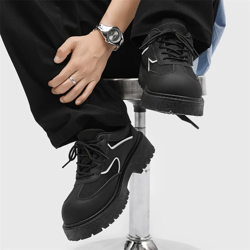 Casual Retro Platform Shoes-2