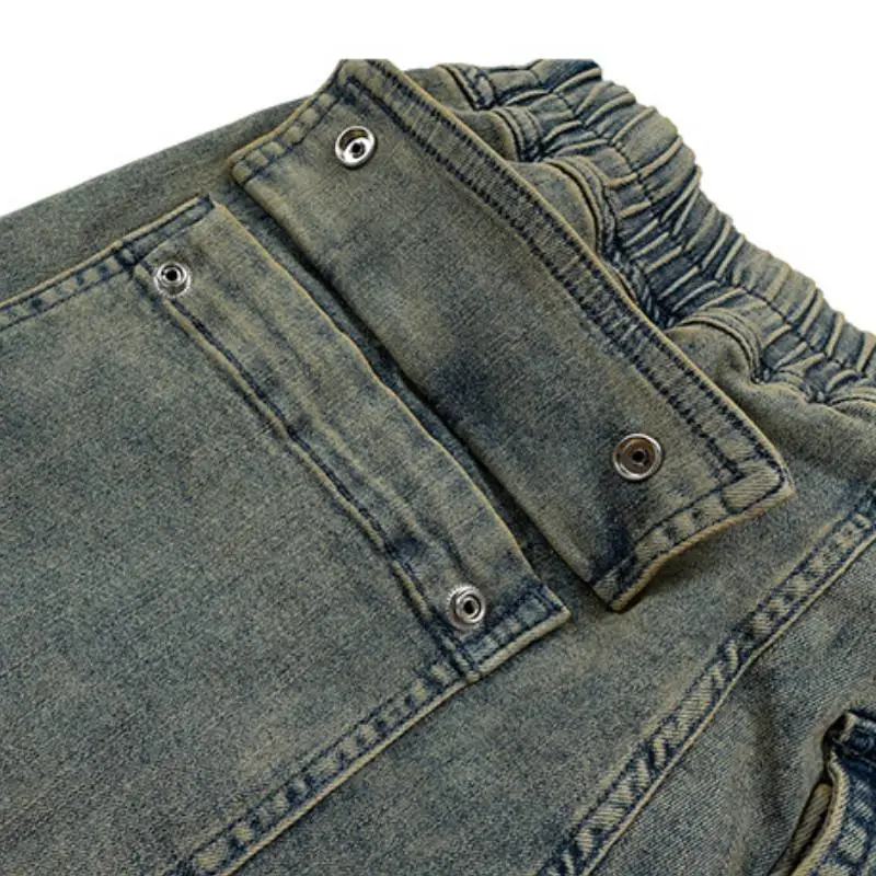 Casual Straight Leg Jeans-5