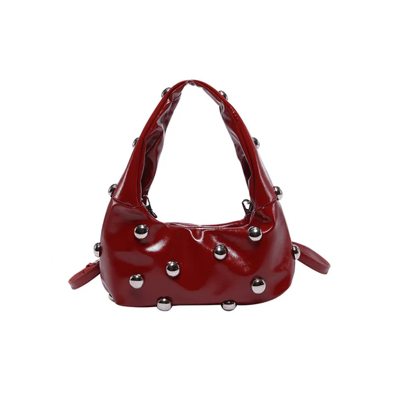 Fashion Studded Shoulder Bag-0