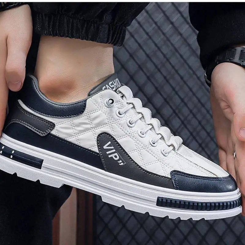 Fashionable Simple Skateboarding Shoes-4