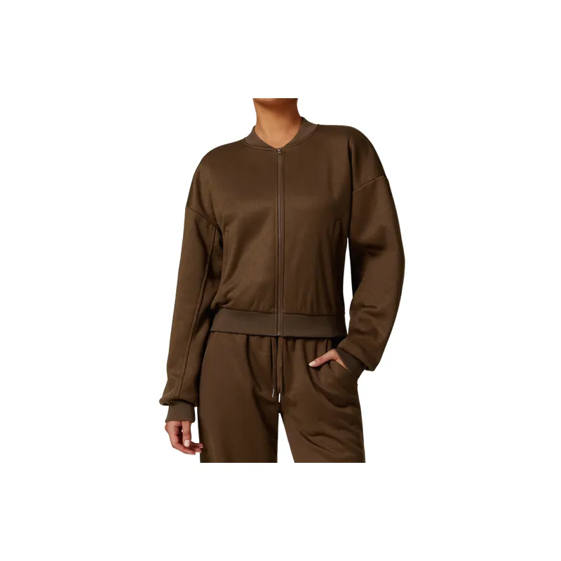 Plain Casual Fitness Clothing Women-12