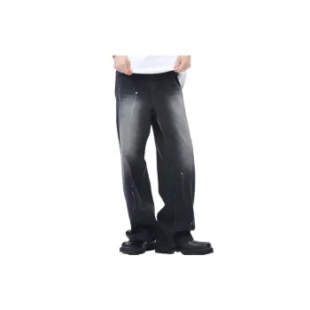 Fashionable Loose Straight Leg Jeans